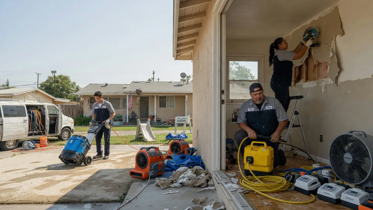 Water Damage Restoration in Redding, CA near me